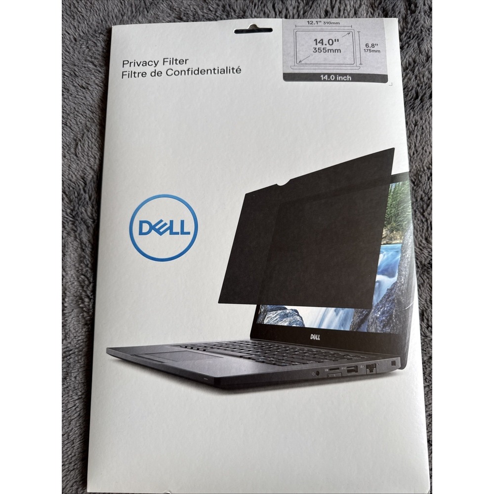 New Dell OEM LCD Privacy Filter for 14" Touchscreen Laptop LCD Screen - X0DJY